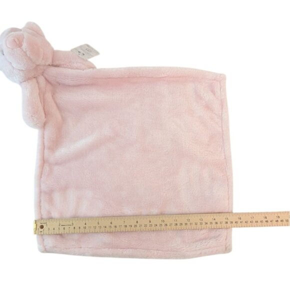 Gracie & Milo Pale Pink Teddy Bear Lovey Baby Security Blanket 15" NWT - Picture 5 of 6